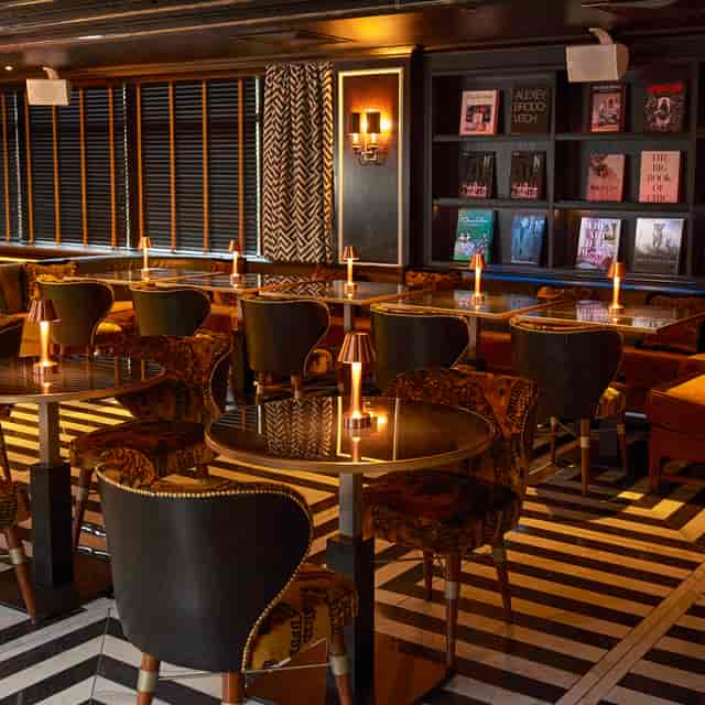 Sumosan Twiga 2nd floor event space with elegant seating for networking and corporate receptions.