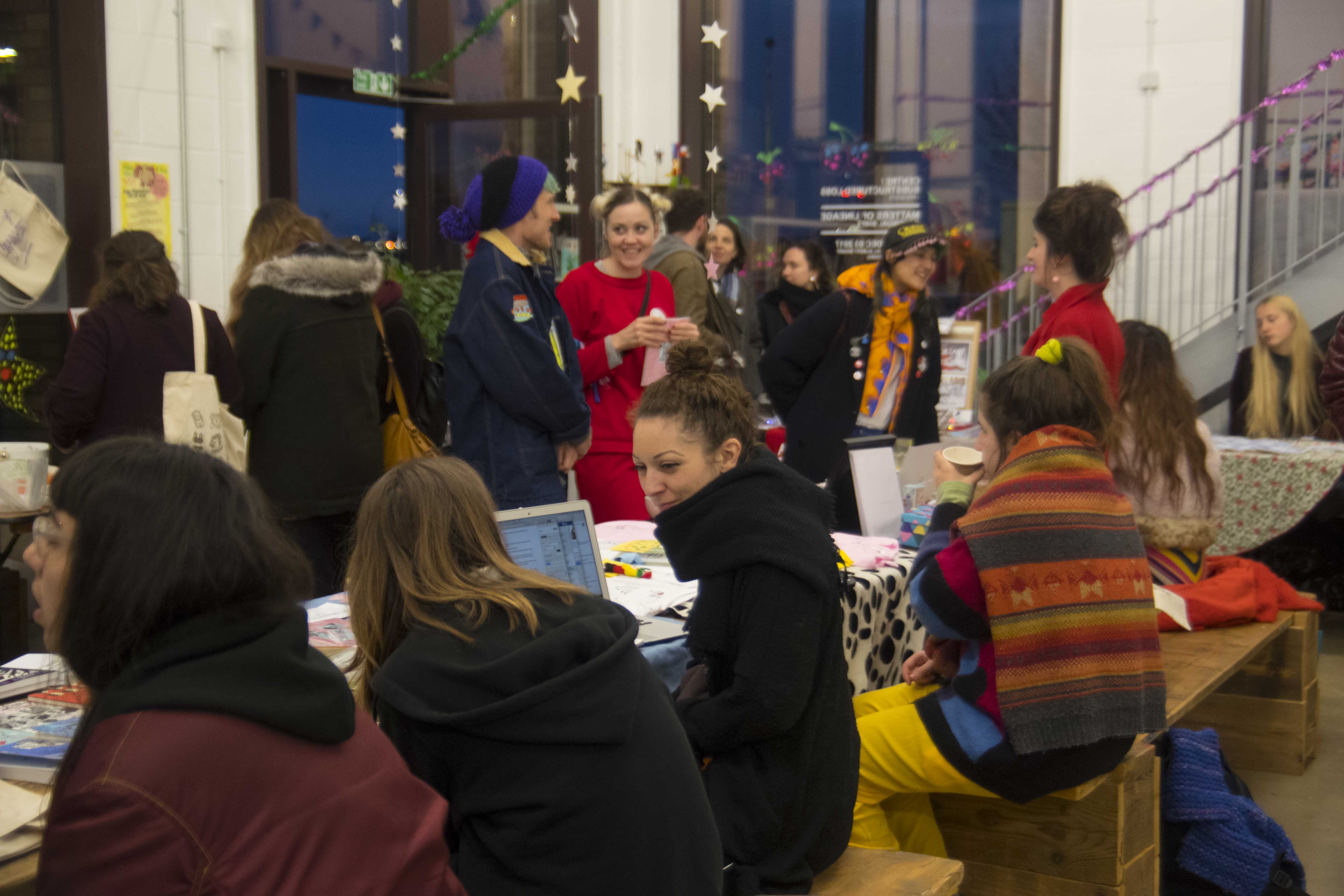 Vibrant networking event on Mezanine Floor at R.A.W Labs, fostering collaboration and community.