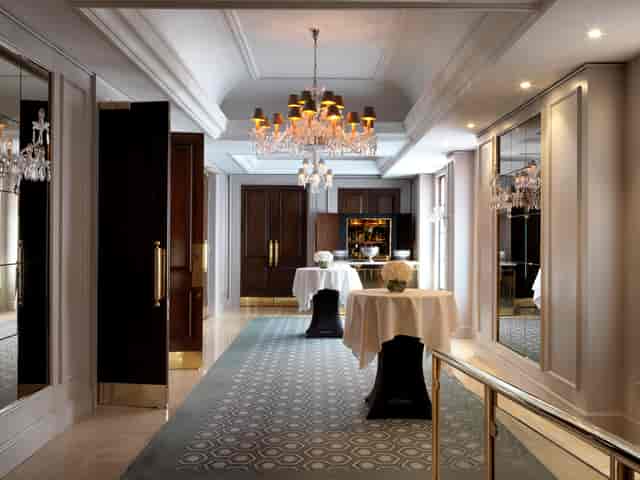 Grafton Suite at The Westbury Hotel, elegant event space for upscale meetings and receptions.