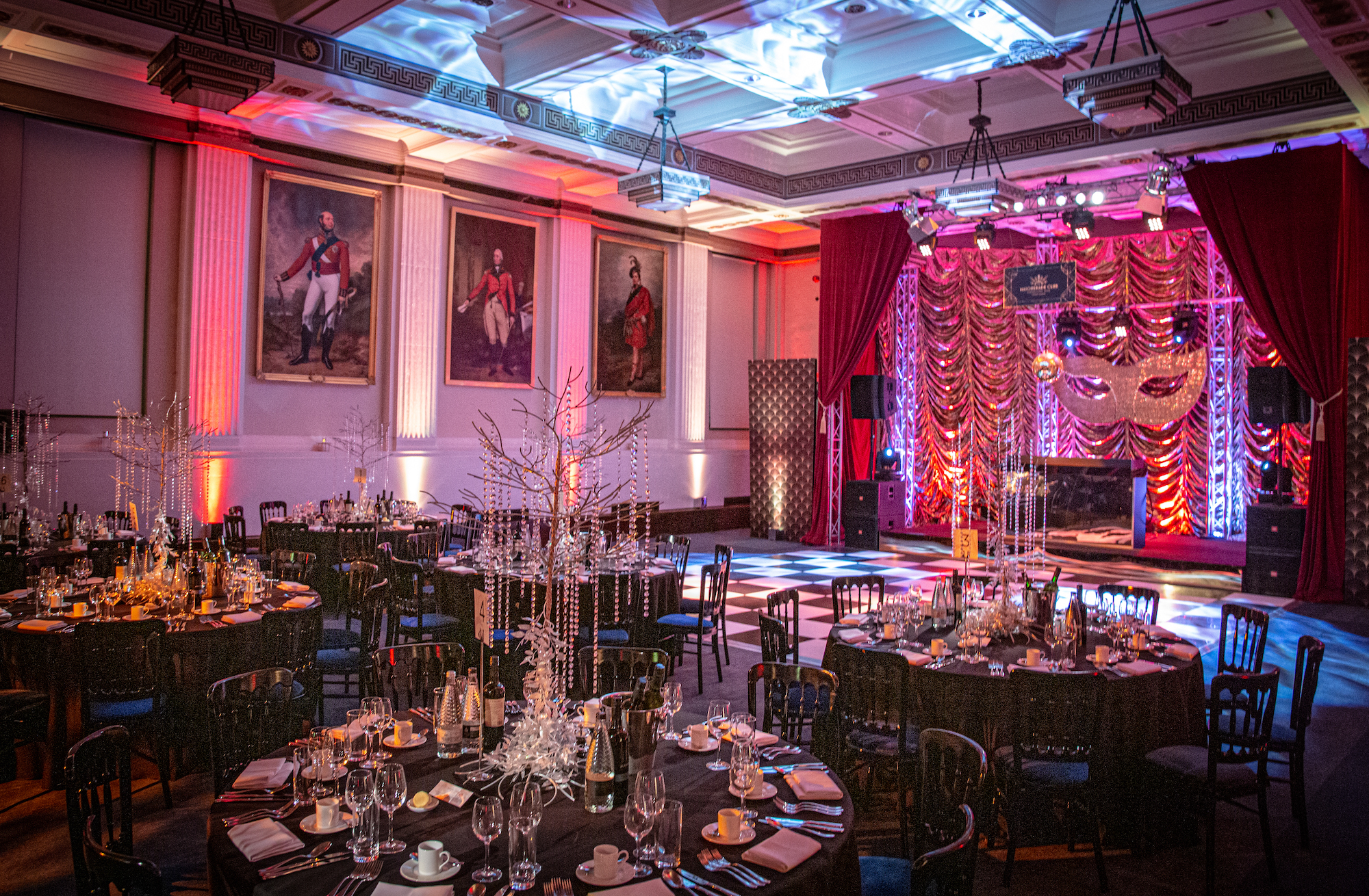 Christmas Parties | The Golden Era at Freemasons' Hall