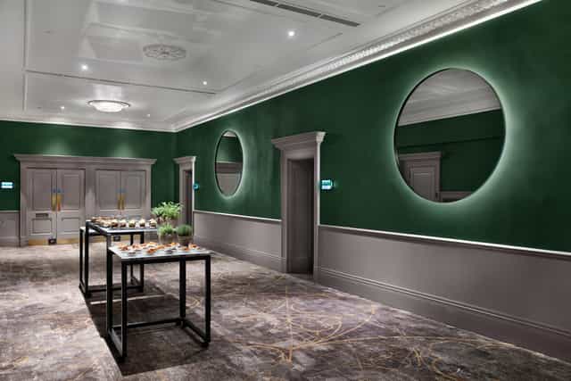 Lancaster Suite at Bristol Marriott Royal: upscale event space for corporate meetings and galas.