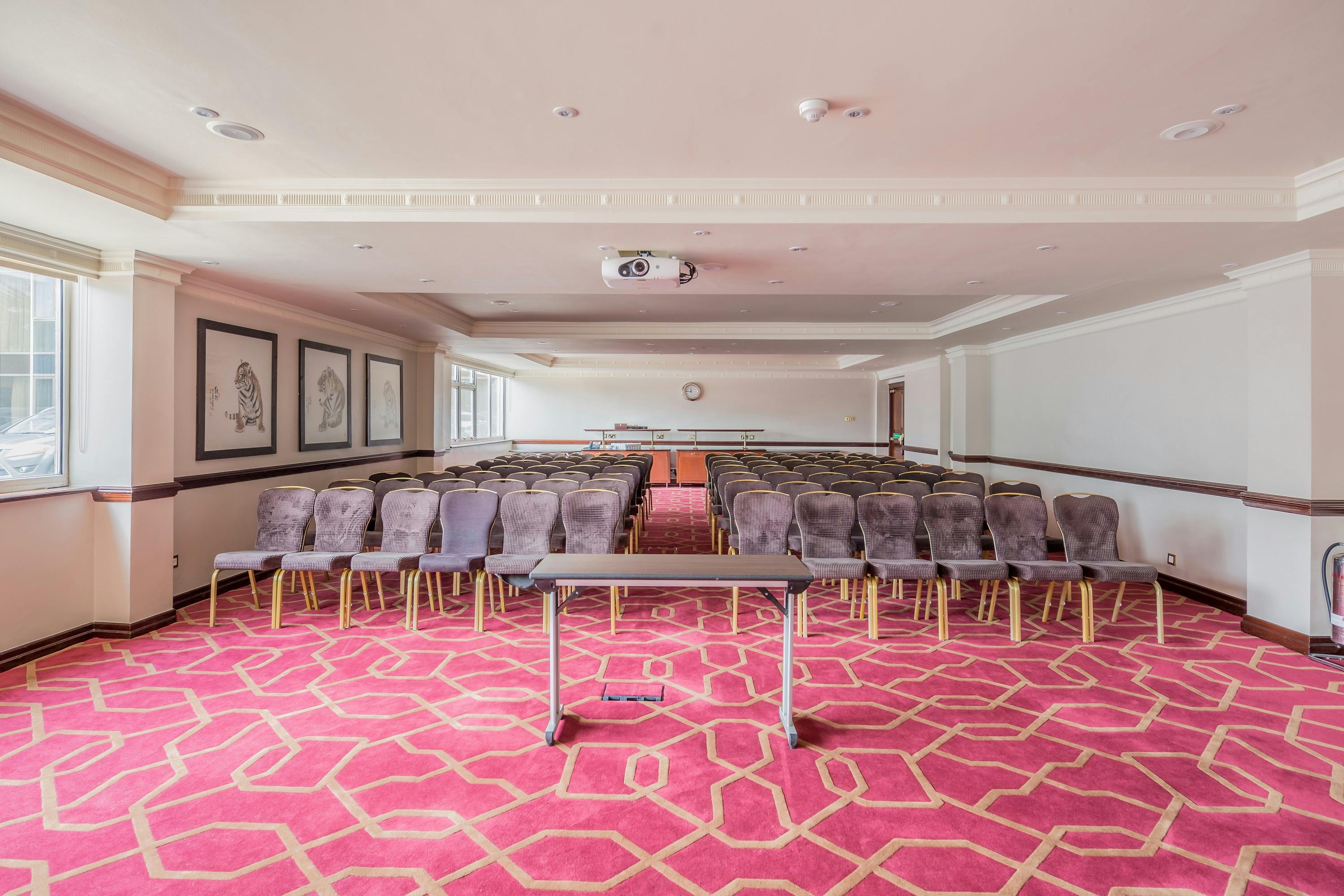 Private Room 12 at Radisson Blu Heathrow, ideal for conferences with natural light.