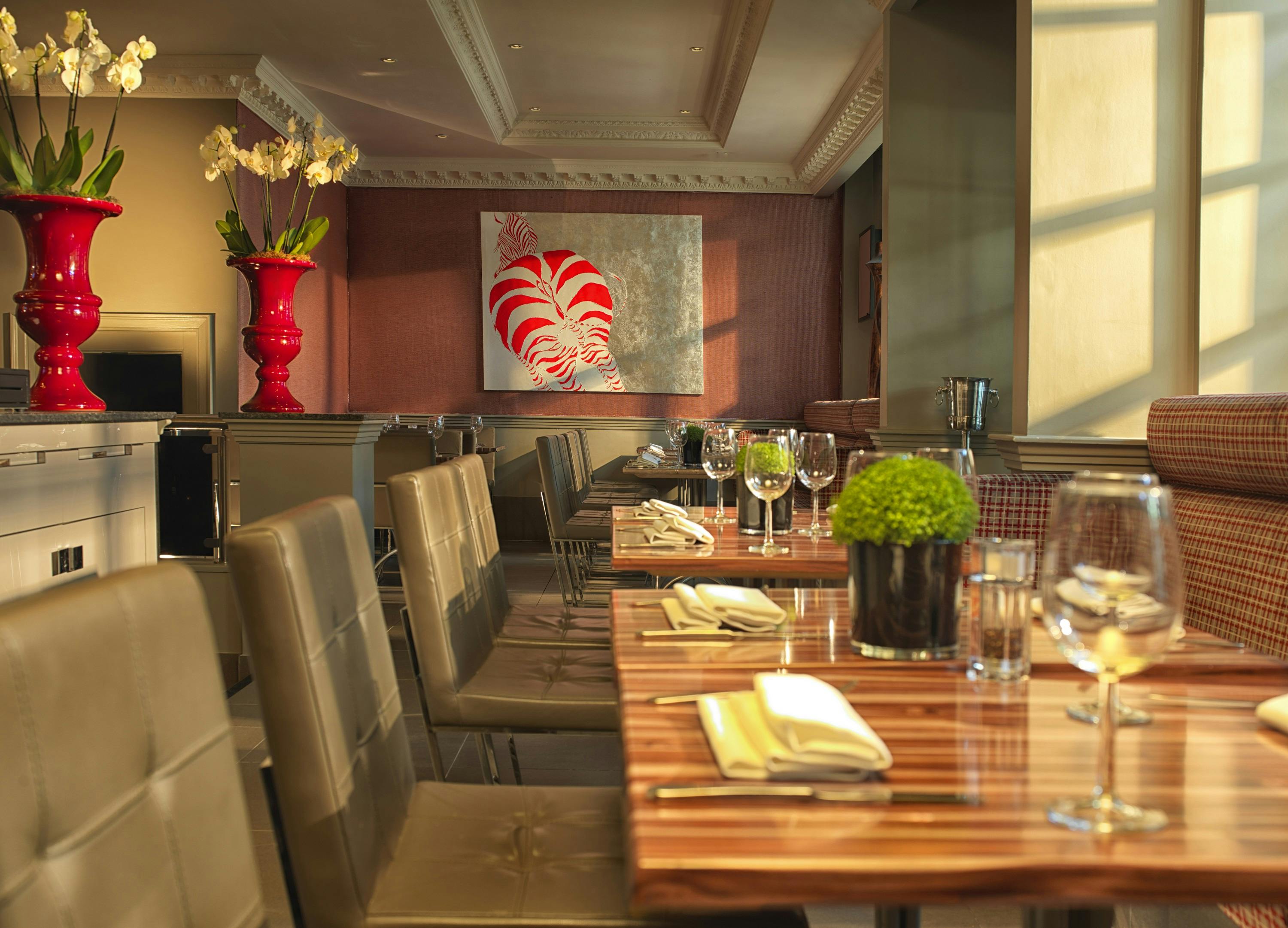 Private Room 15 at Radisson Blu Heathrow, elegant dining space for upscale events.