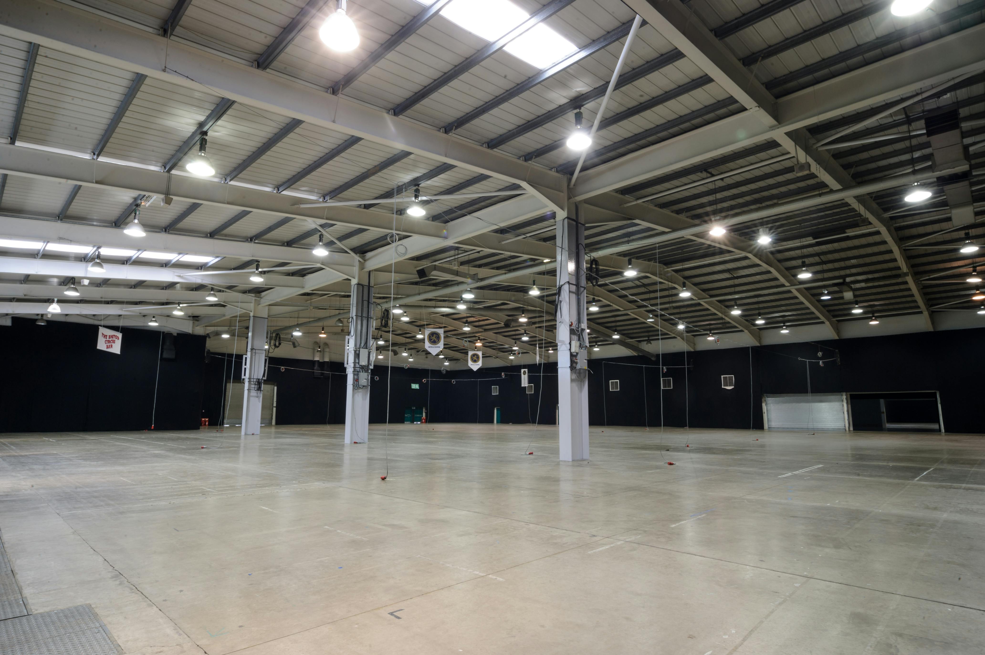 Spacious Hall 1 at NAEC Stoneleigh, ideal for exhibitions and corporate events.