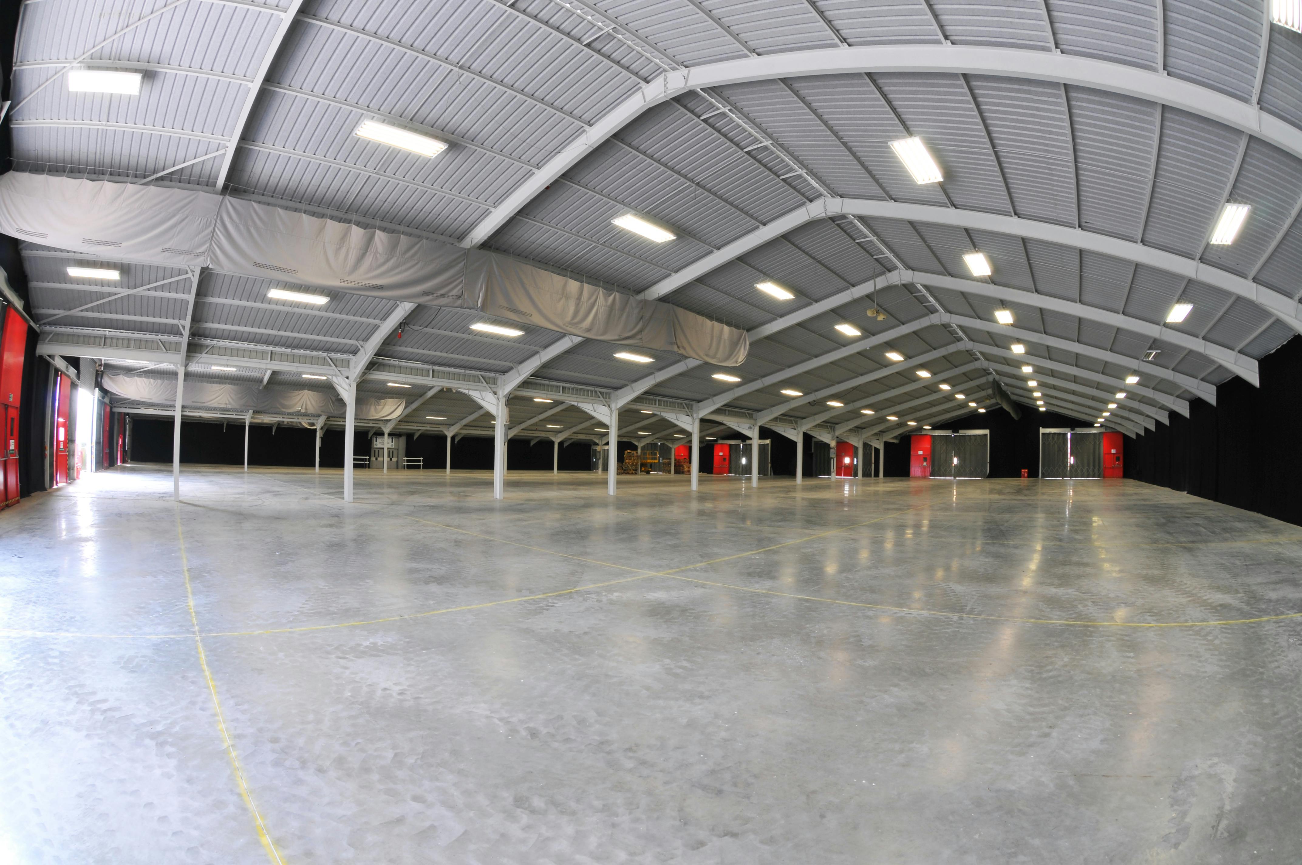 Spacious Hall 3 at NAEC Stoneleigh, ideal for conferences and trade shows.