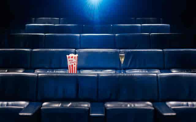 Luxurious cinema seating in The Screening Room, One Aldwych for exclusive events.