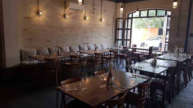 Stylish Bermondsey Bar & Kitchen venue with warm lighting for intimate gatherings and events.