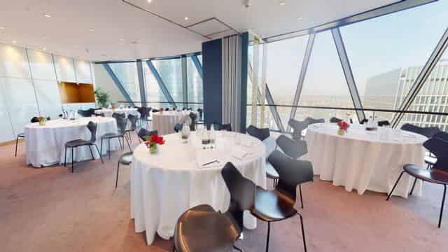 Double private dining rooms