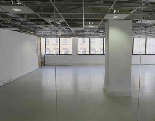 Versatile 2nd Floor event space in V.O LONDON with natural light for meetings and workshops.