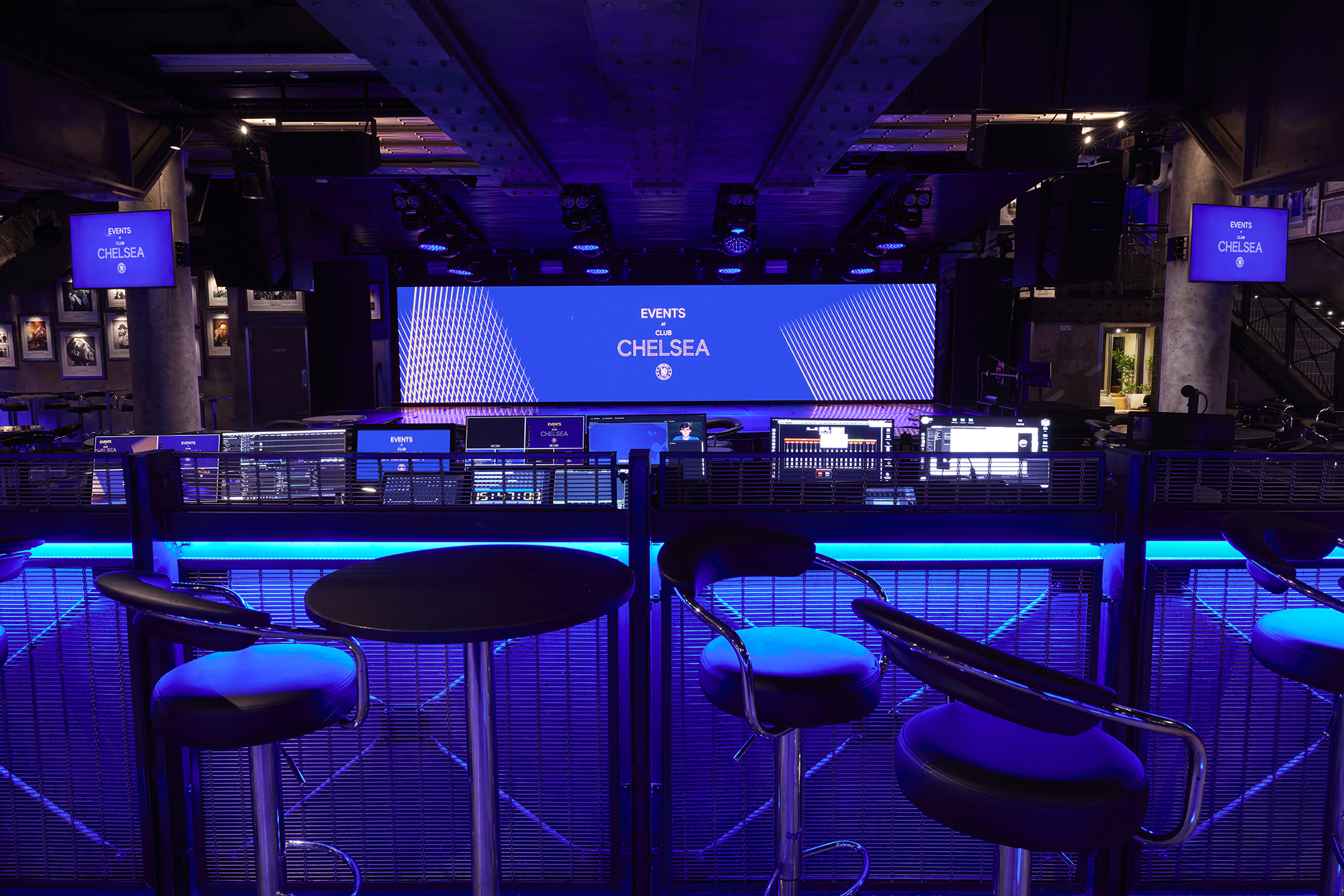 Under The Bridge Chelsea FC, modern venue, product launch, corporate event - Banner