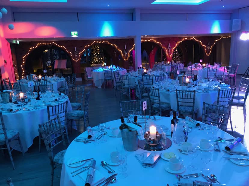 Elegant banquet hall in Greenwoods Hotel & Spa, perfect for weddings and corporate events.