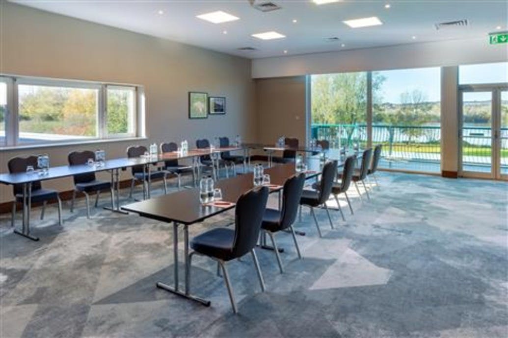 Lakeside 3 meeting room at Crowne Plaza Marlow, bright and inviting for professional events.