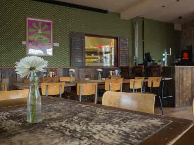 Cozy Function Room at The Camden Eye, perfect for intimate meetings and small events.