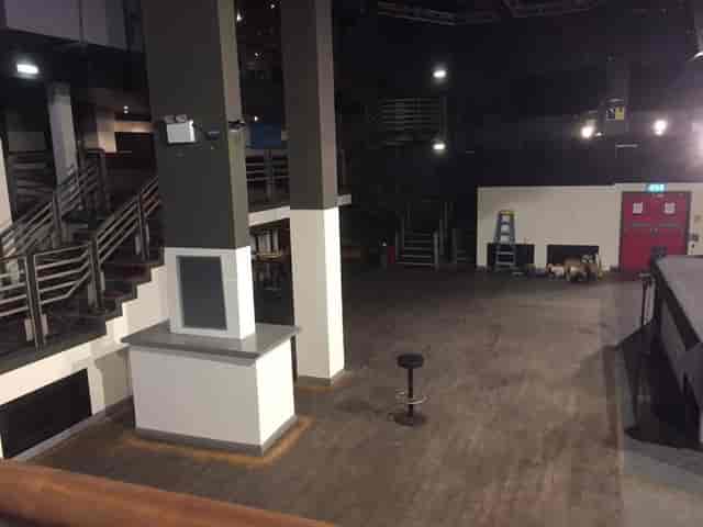 Fiery Bird industrial multi-level event venue for corporate parties and creative gala rentals.