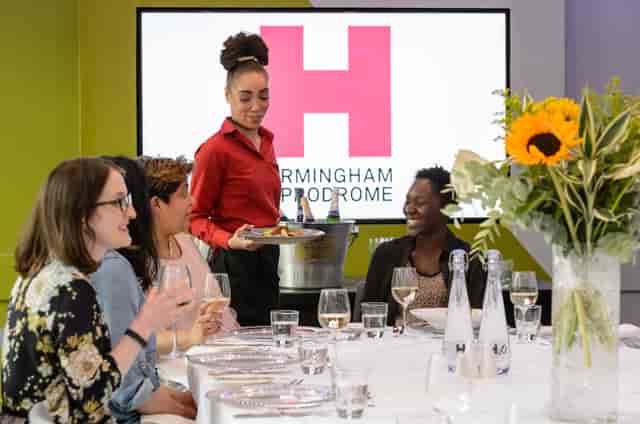 Gowling WLG Suite at Birmingham Hippodrome, elegant meeting space for successful events.