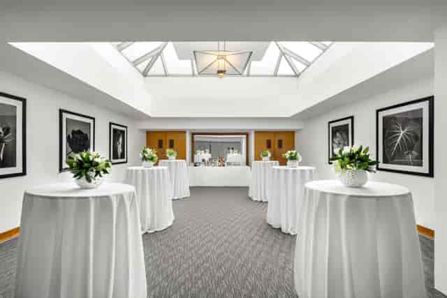 White Room at COMO Metropolitan London, elegant event space for networking and receptions.
