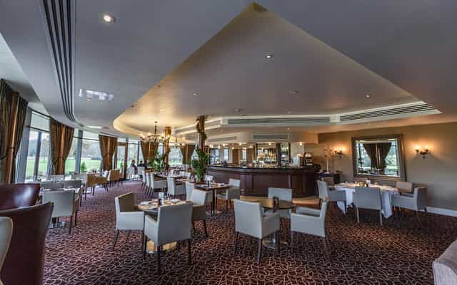 Grassholme Suite at Rockliffe Hall: elegant dining space for corporate events and gatherings.
