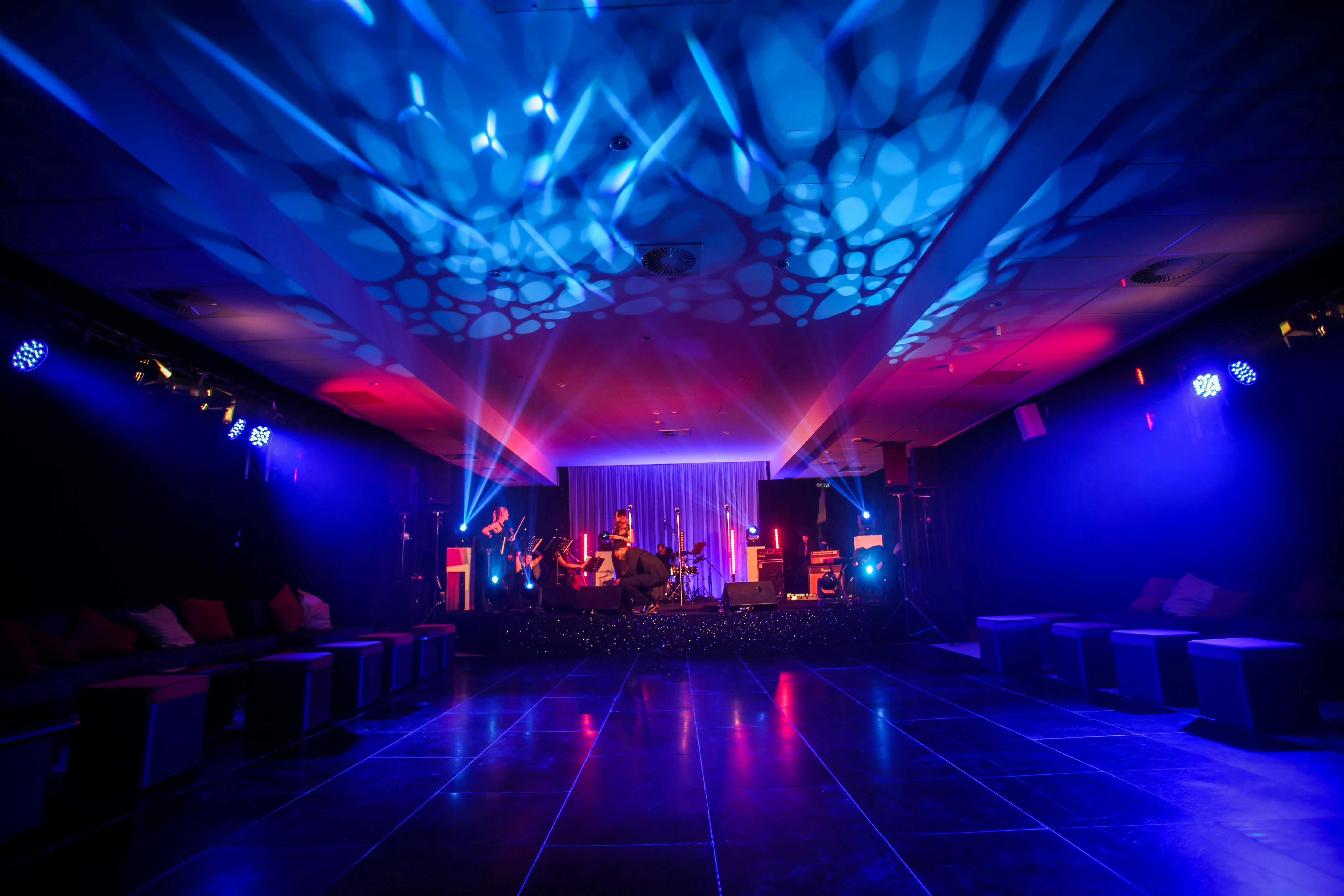 The Hundred Club at StoneX Stadium, vibrant event space for live performances.