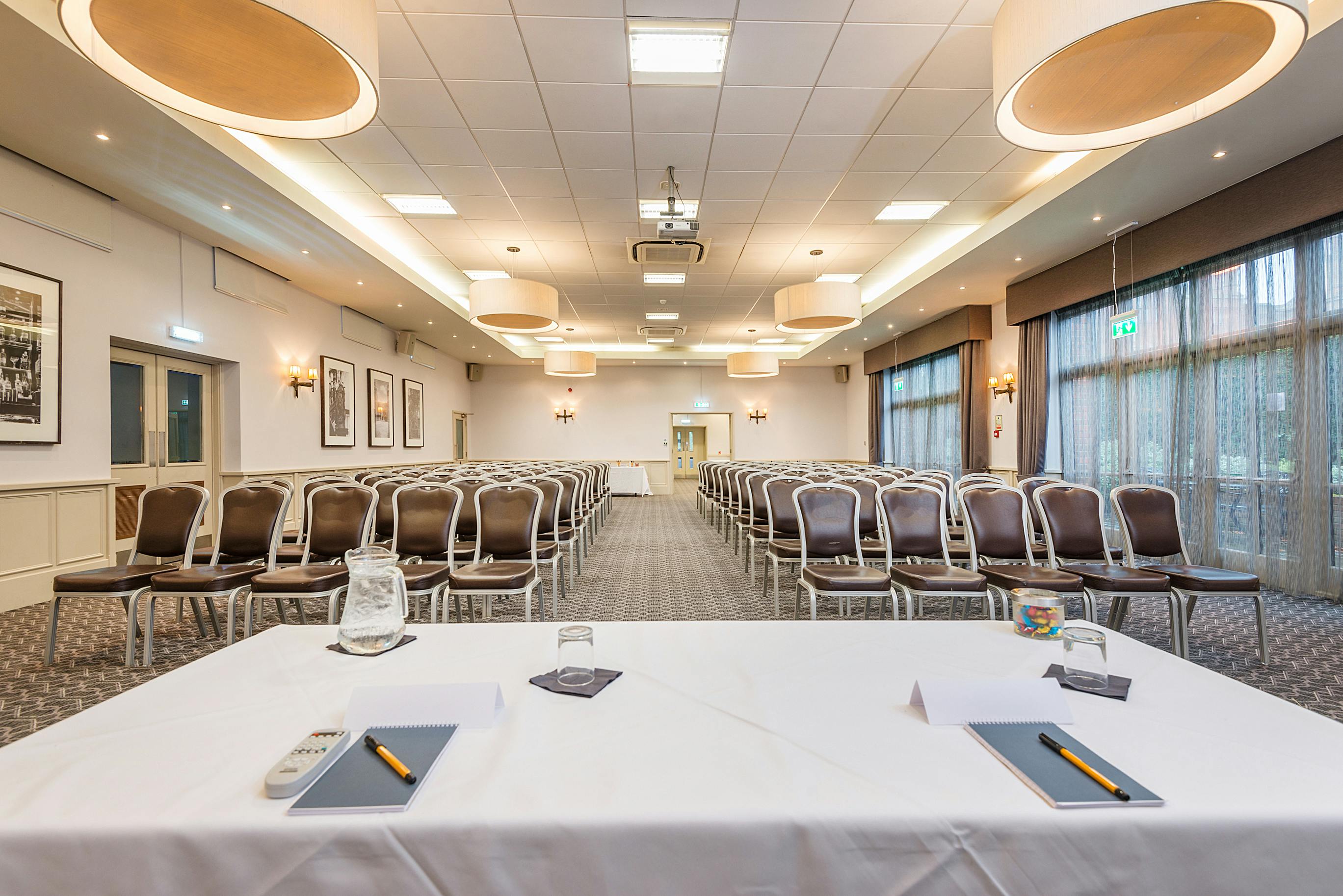 Meeting room at The Arden, New Place Hotel, Hampshire - ideal for presentations and workshops.