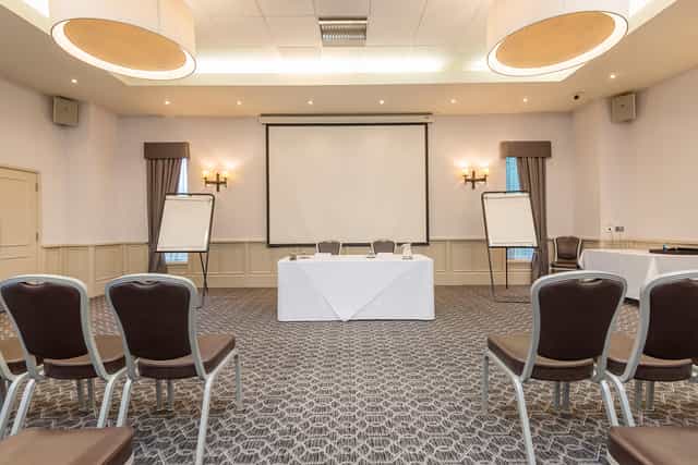 Meeting room at The Arden, New Place Hotel - ideal for corporate workshops and events.