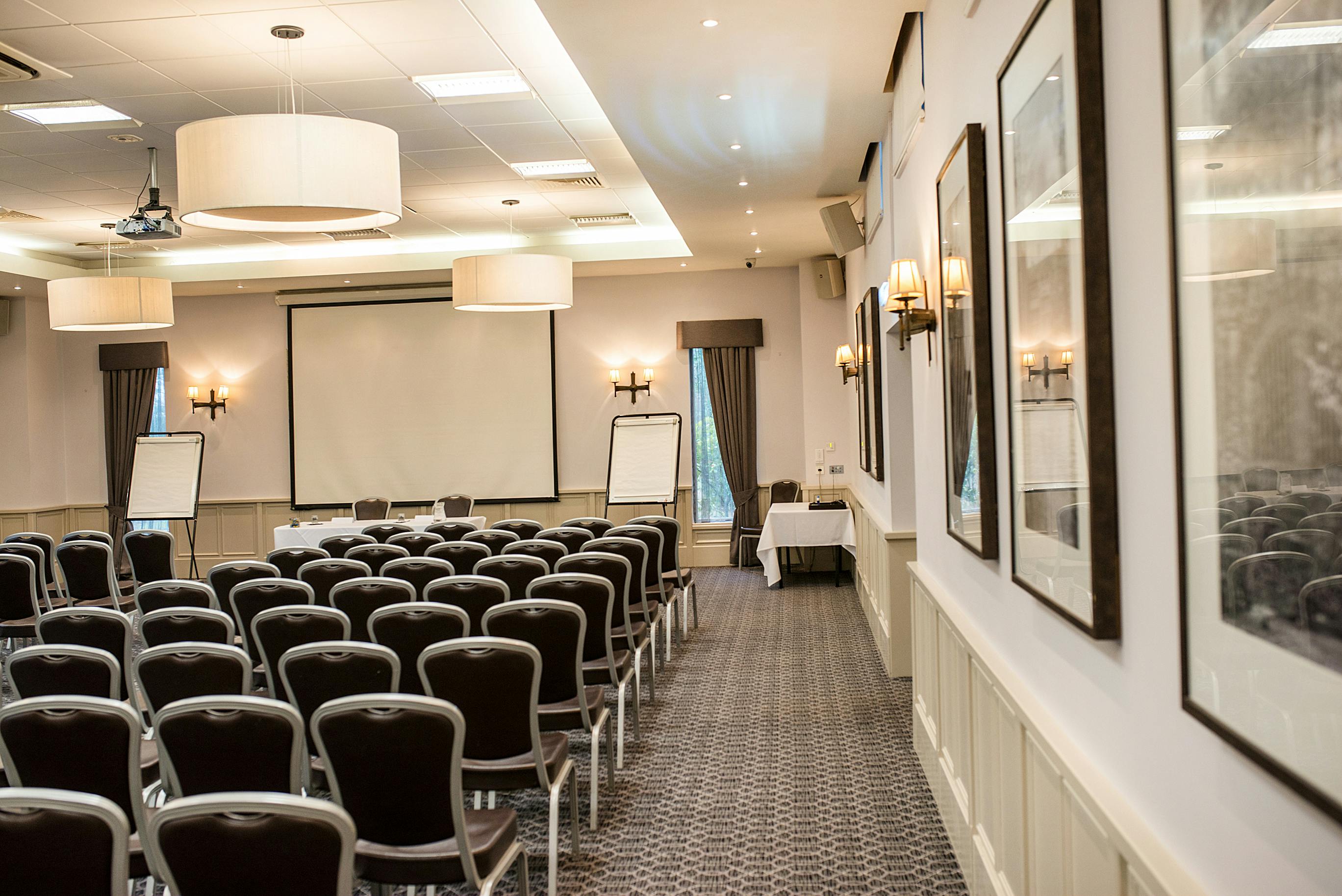 Meeting room at The Arden, New Place Hotel - ideal for corporate events and workshops.