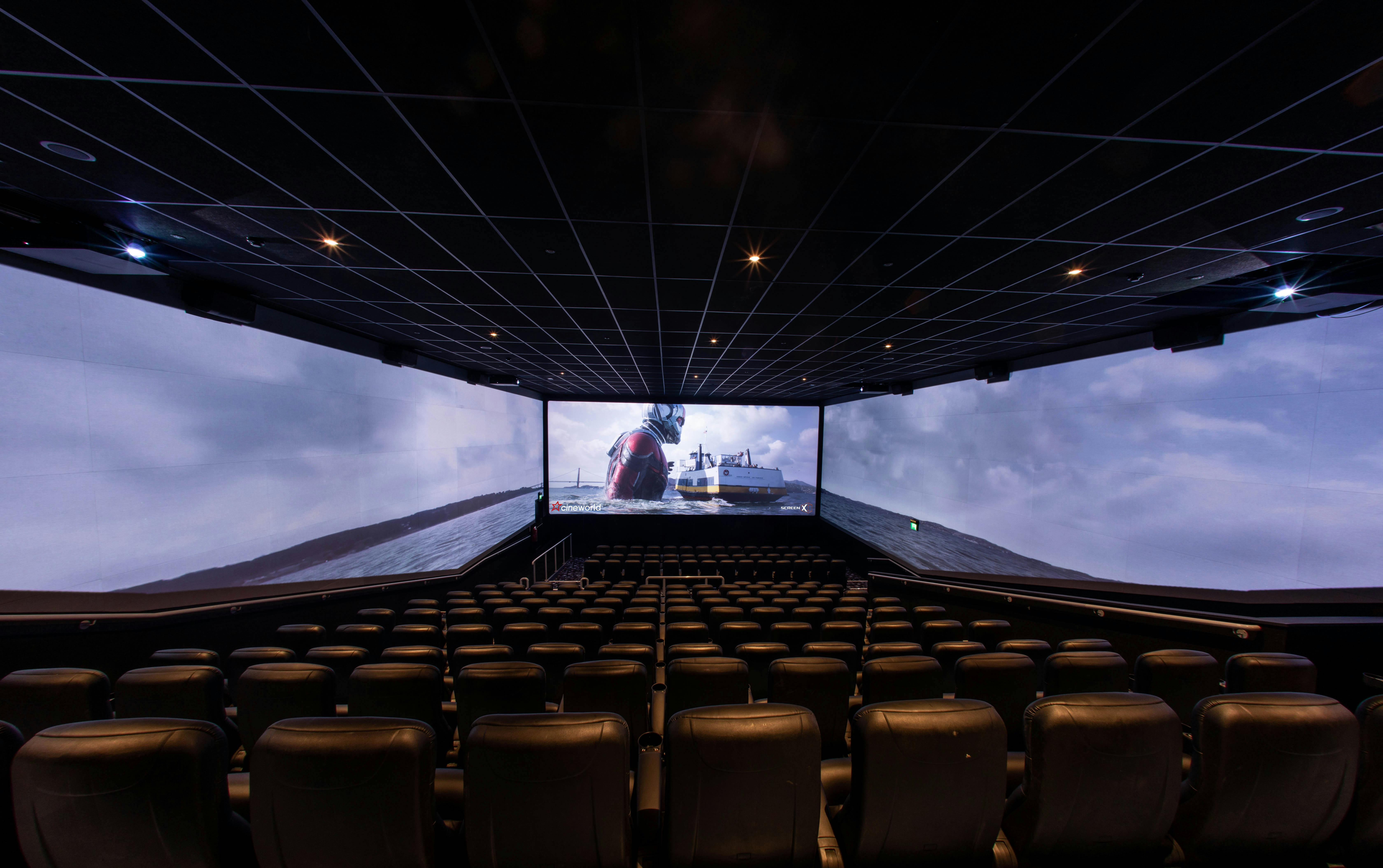 Medium screen cinema at Cineworld O2 Greenwich for immersive film screenings and events.