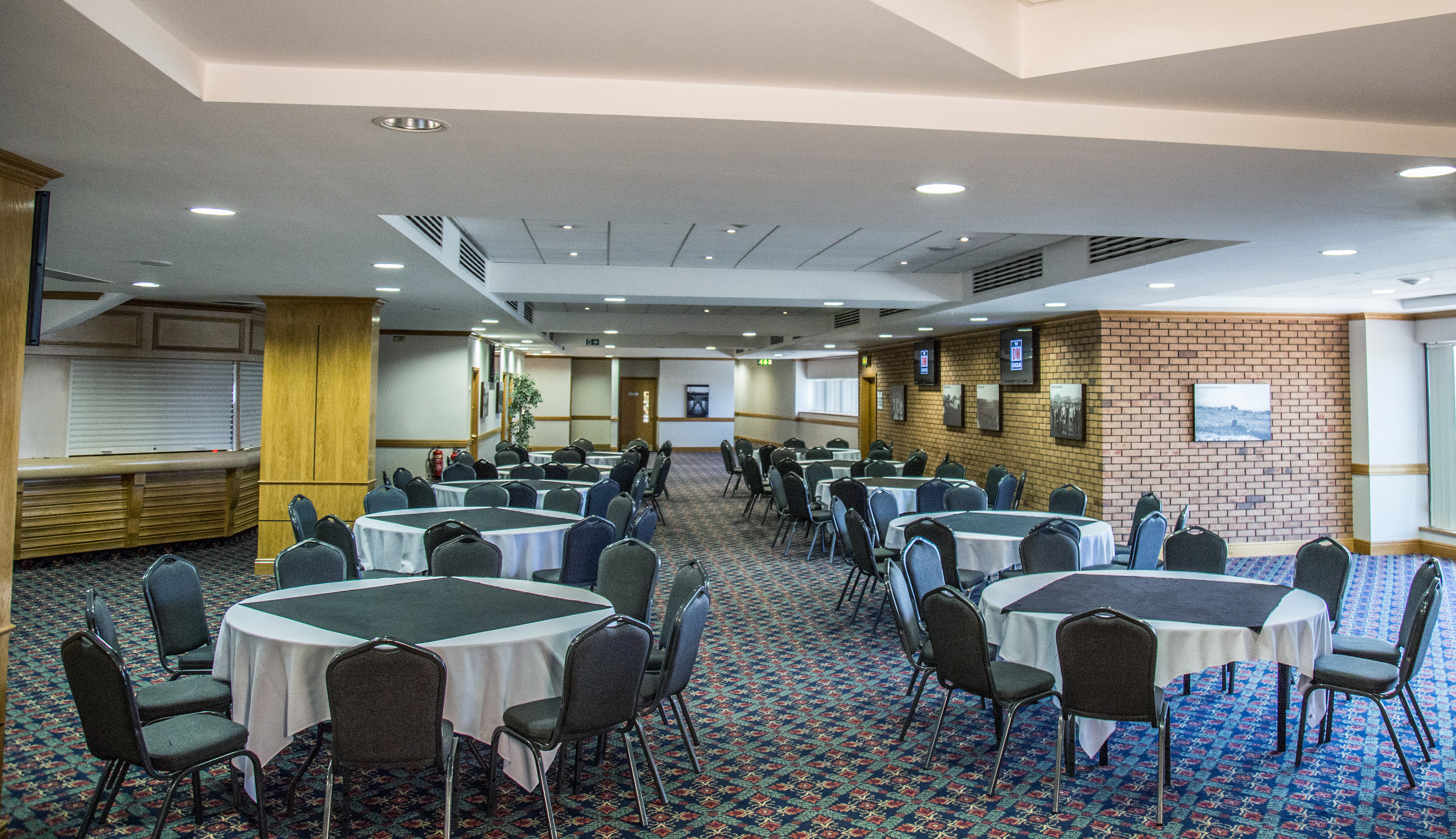 Springfield Lounge at DW Stadium, spacious event venue for meetings and conferences.
