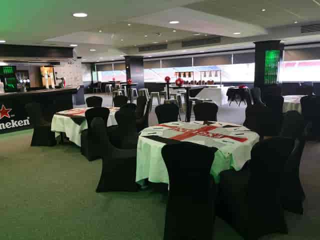Elegant event space at The Carling Lounge, ideal for corporate gatherings and celebrations.
