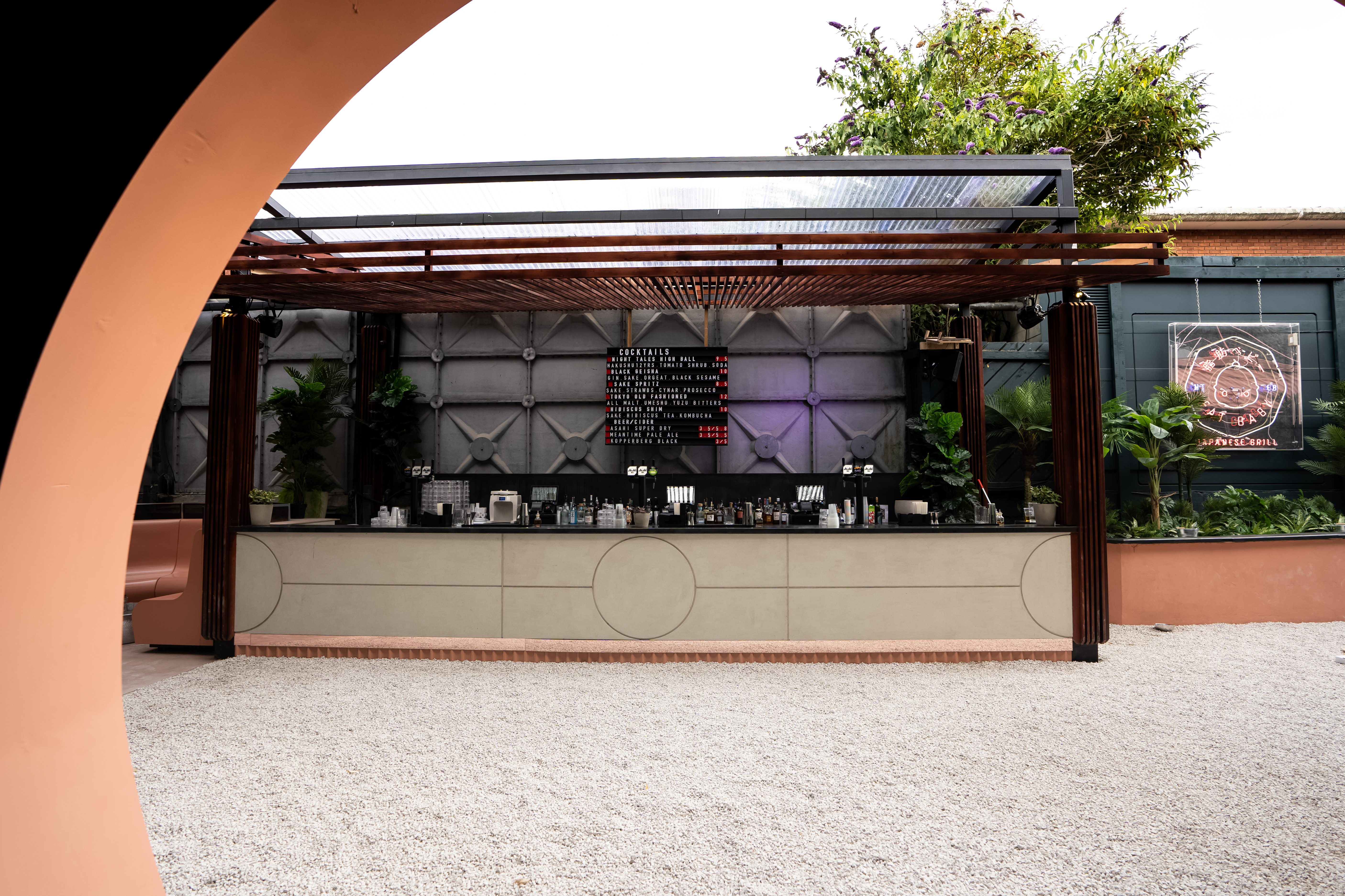Night Tales venue hire, outdoor bar, event, cocktail - Banner