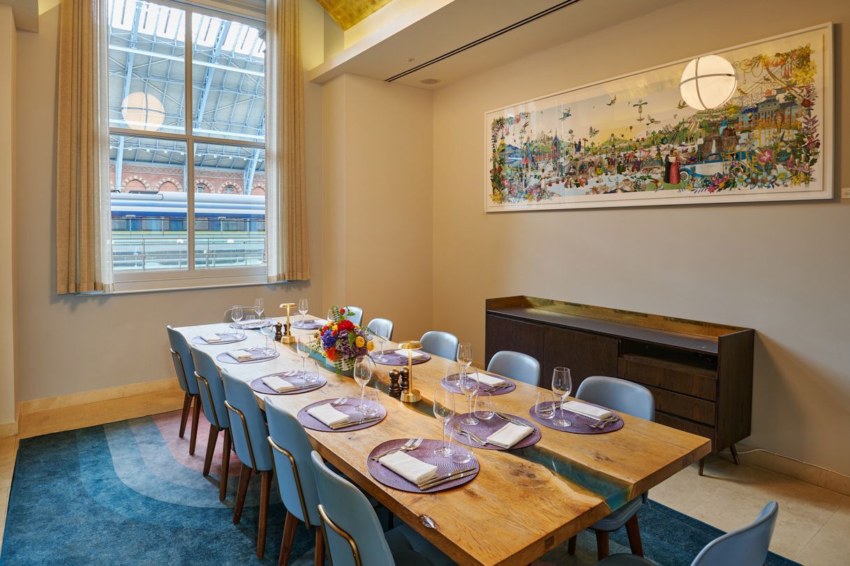Tasting Room | St Pancras Brasserie and Champagne Bar by Searcys