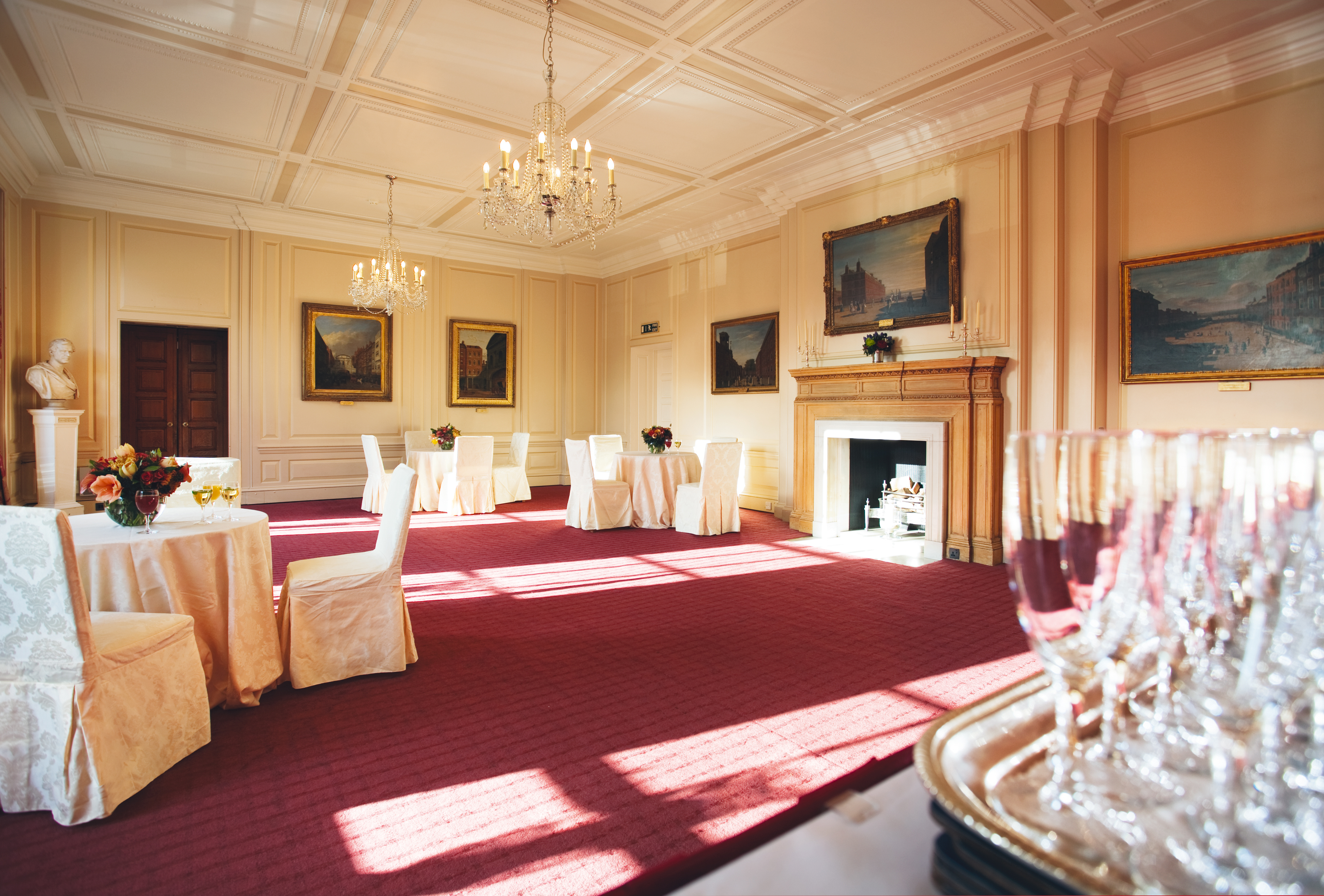 Elegant Luncheon Room at Inner Temple, ideal for formal events and celebrations.