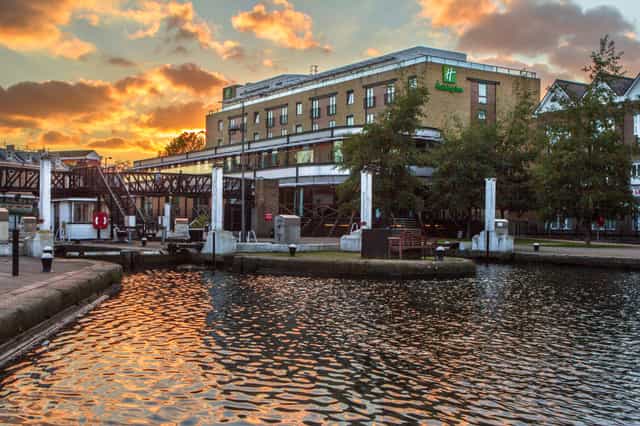 Waterfront Suite at Brentford Lock, scenic venue for outdoor events and receptions.