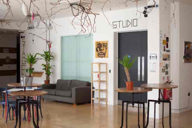Versatile event space in Streatham with modern furnishings for workshops and meetings.