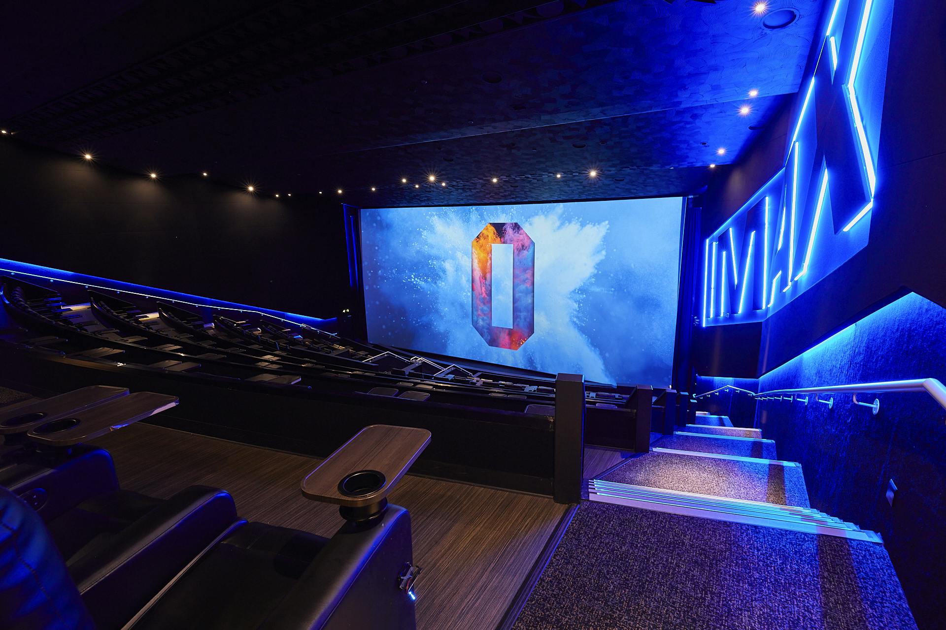 IMAX theater at ODEON Luxe Swiss Cottage, ideal for corporate events and product launches.