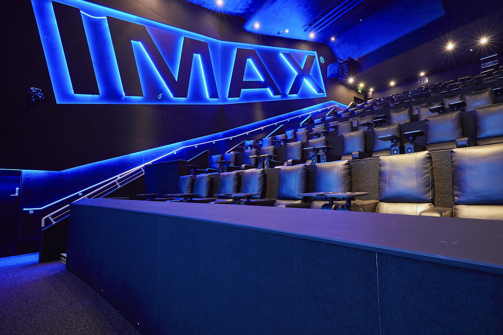 IMAX theater with plush seating at ODEON Luxe, perfect for film screenings and events.