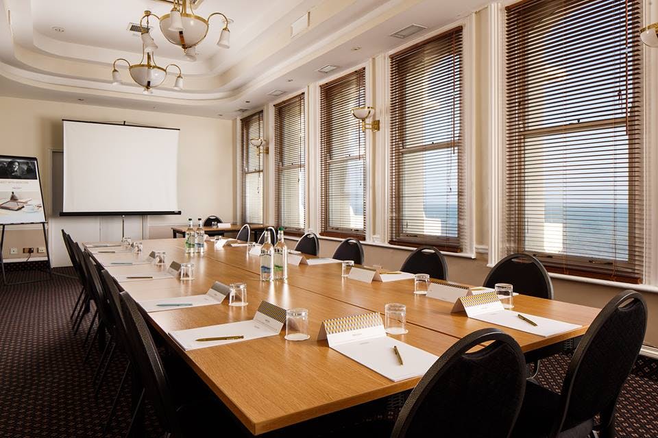 Coast View meeting room at Mercure Brighton, ideal for professional events and presentations.