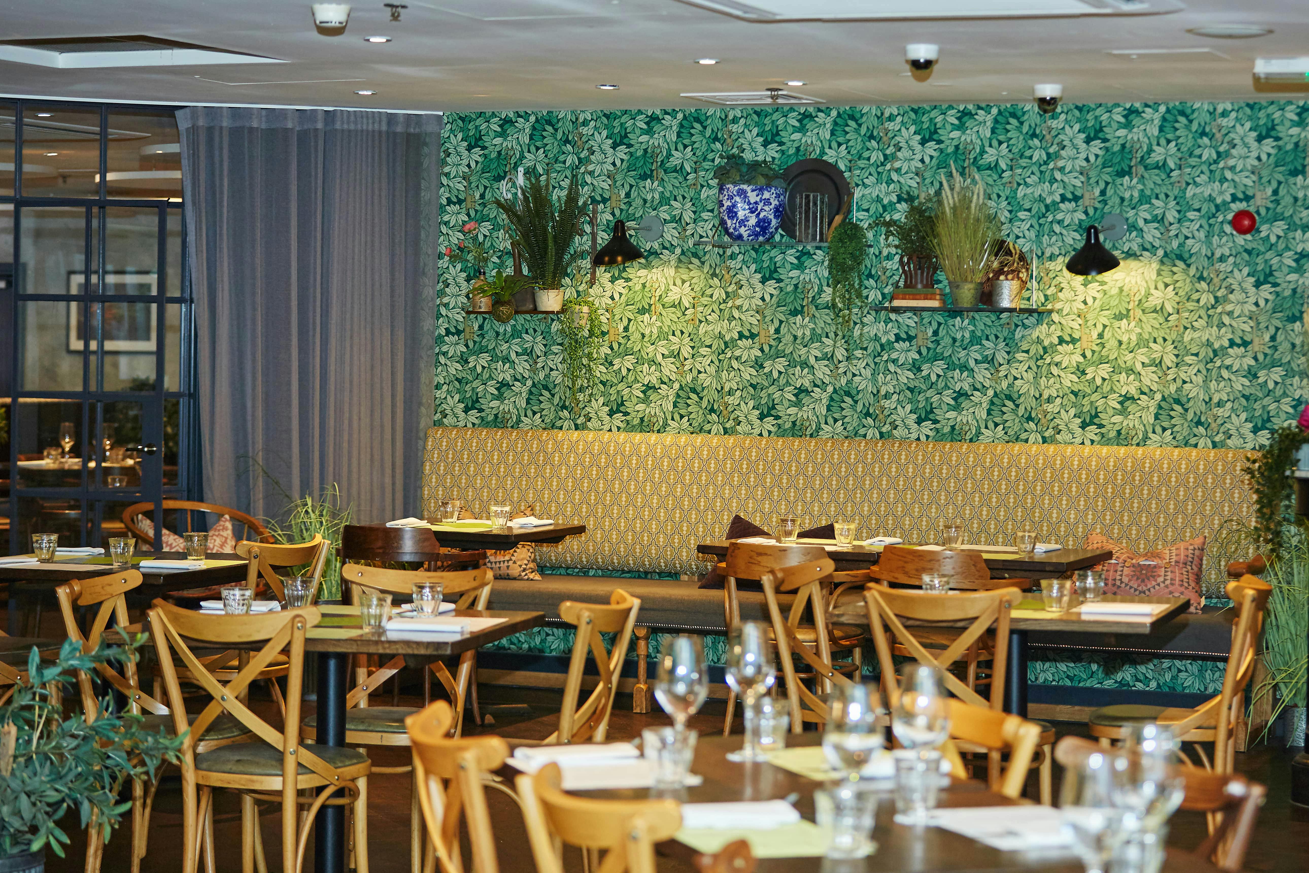 Deluxe private room at Brasserie Blanc Southbank, perfect for dining events and gatherings.