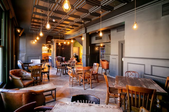 Stylish event space at Eddie's Bar, perfect for networking and gatherings.