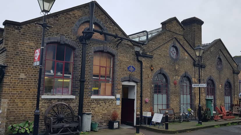 Victorian Pumphouse in Walthamstow, rustic brick venue for unique events and workshops.