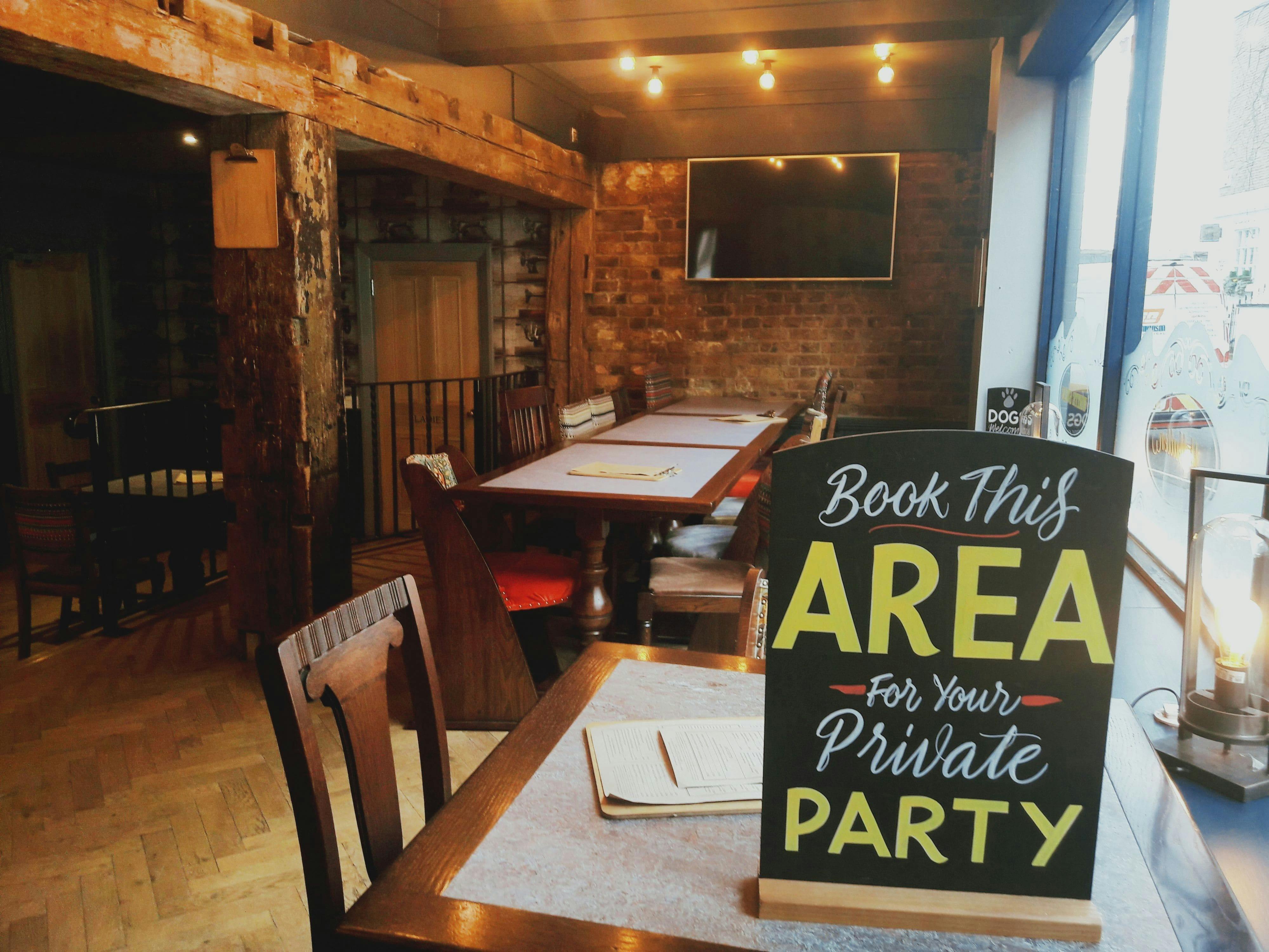 Cozy Millbank Corner venue in Pimlico, perfect for private events and gatherings.