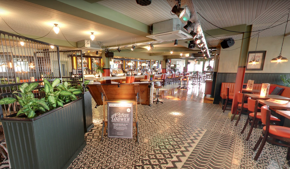 Versatile event space at Revolucion De Cuba Milton Keynes with stylish decor for gatherings. - Banner