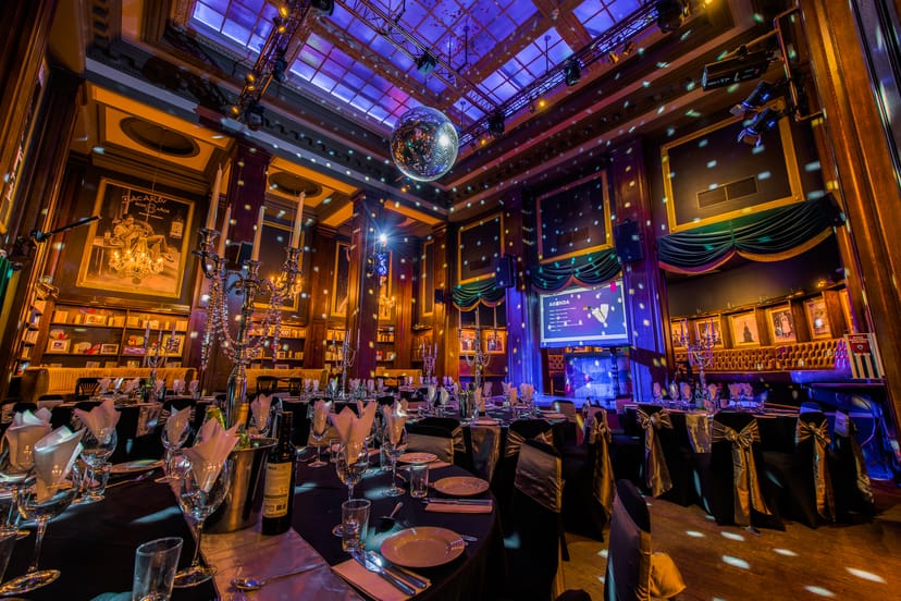 Elegant Havana Bar event space in Birmingham, ideal for galas and corporate functions.