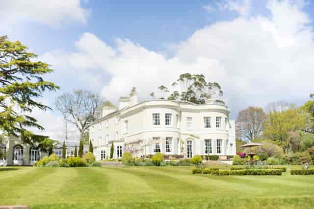 Georgian Orangey at Deer Park Country House, elegant venue for weddings and corporate events.