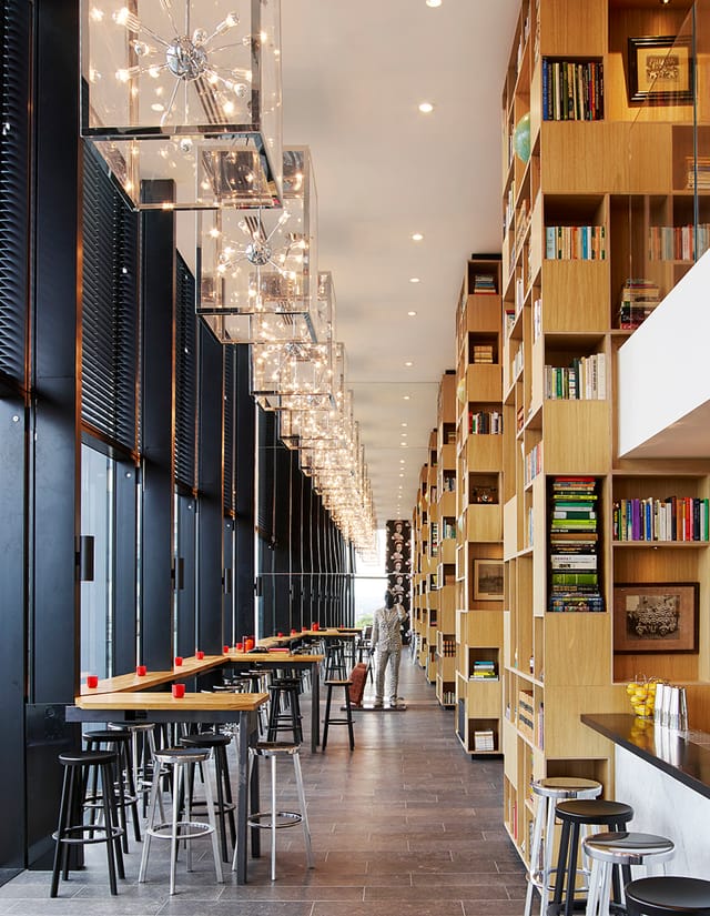Modern event space in cloudM Tower, London with elegant lighting and flexible setup.