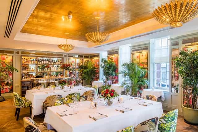 Elegant dining space in The Etty room, perfect for upscale dinners and corporate events.
