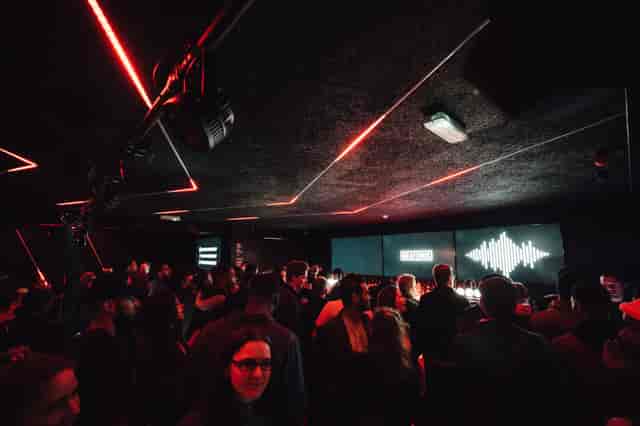 Vibrant event space at BeatBox, Boxpark Wembley, ideal for networking and product launches.