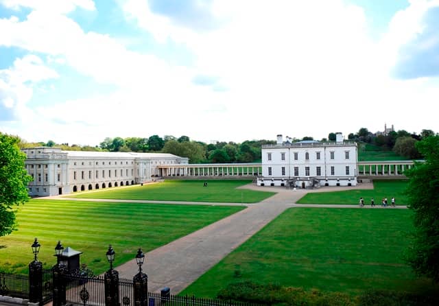 South Lawns at The Queen's House: elegant outdoor venue for weddings and events.