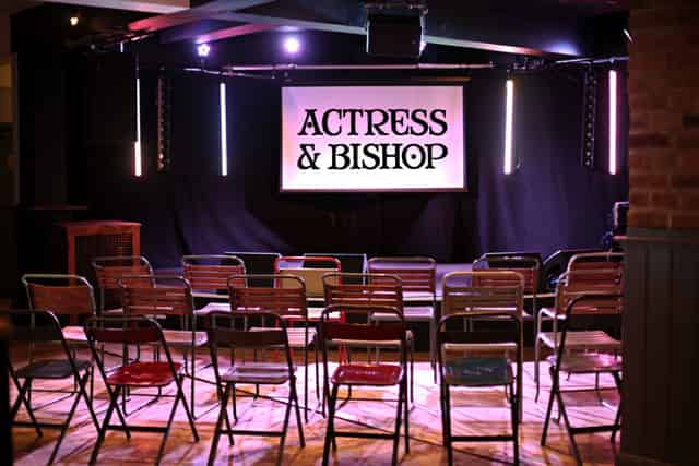 Actress and Bishop.