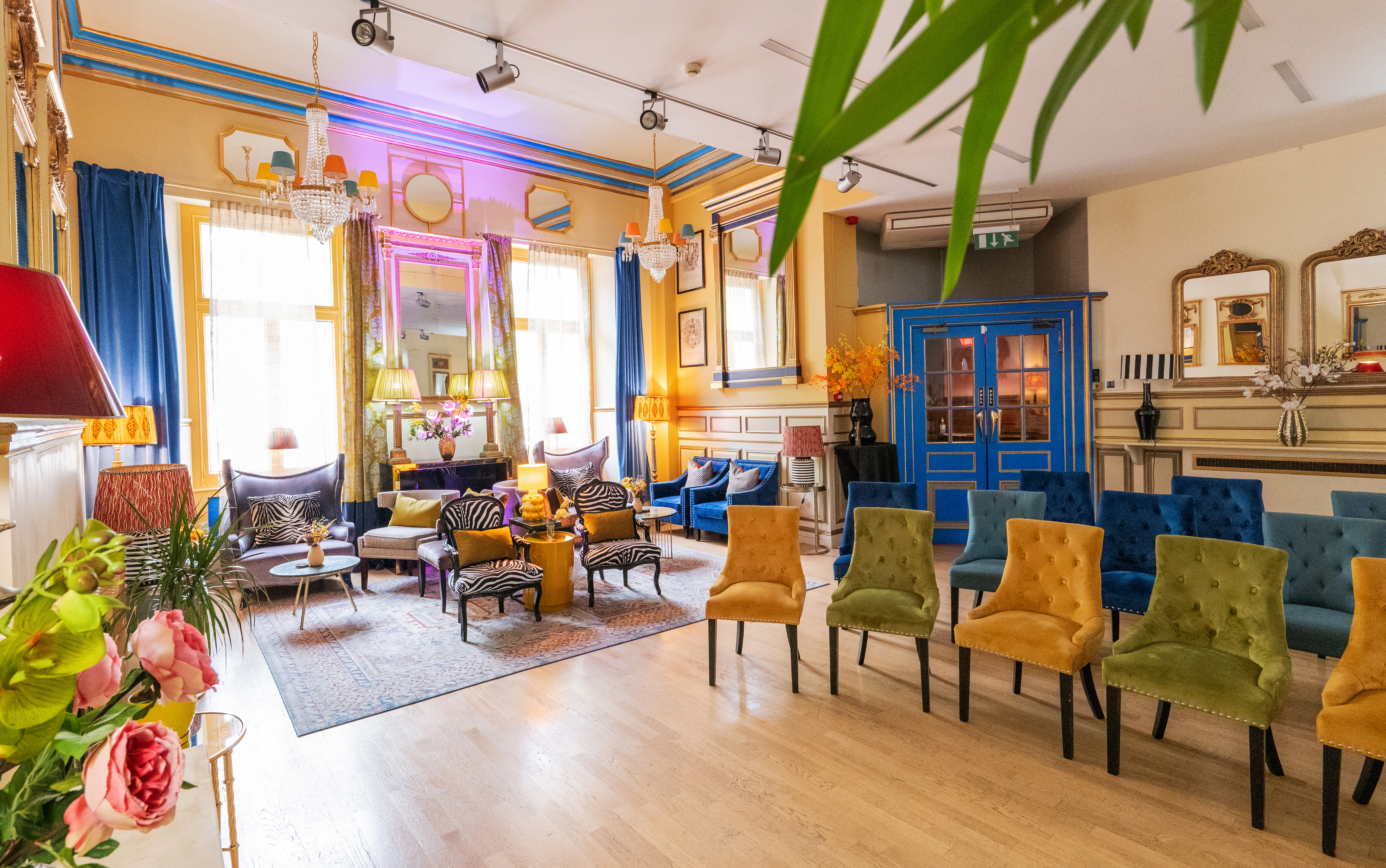 Stylish event space at The Embassy, Lumiere London, ideal for networking and workshops. - Banner