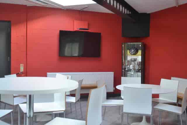 Function Room & Bar at London Skolars RLFC, modern space for meetings and events.